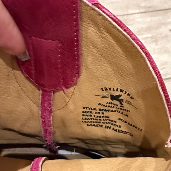 Idyllwind By Miranda Lambert Pink Western Short Boots NWT Size 10 Magenta - Picture 9 of 15